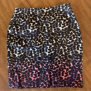 J Crew Patterned Skirt
